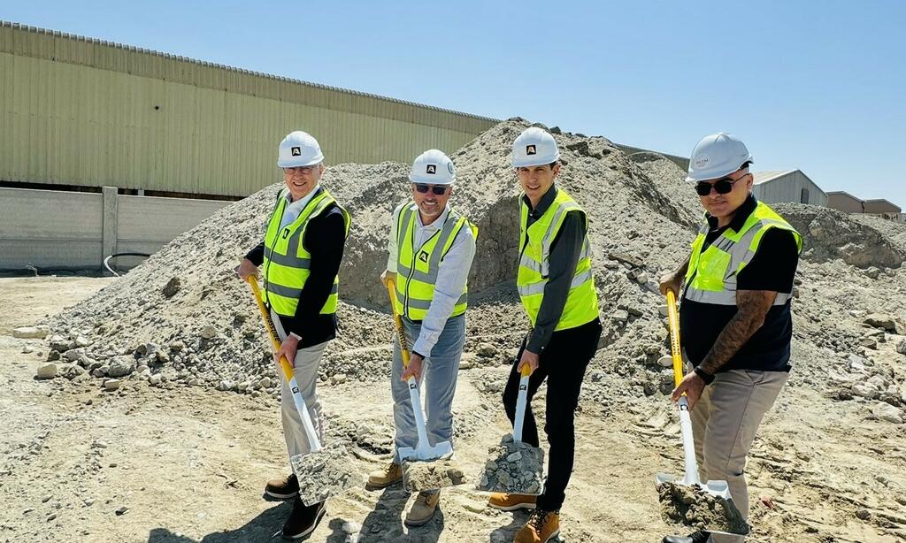 AMS groundbreaking warehouse 2